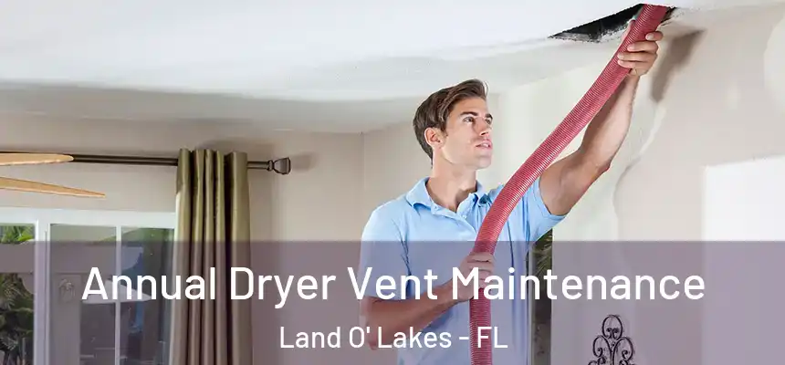  Annual Dryer Vent Maintenance Land O' Lakes - FL