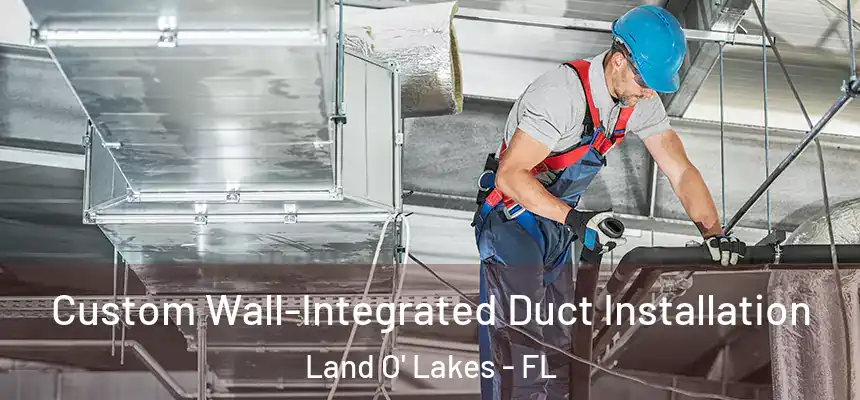  Custom Wall-Integrated Duct Installation Land O' Lakes - FL
