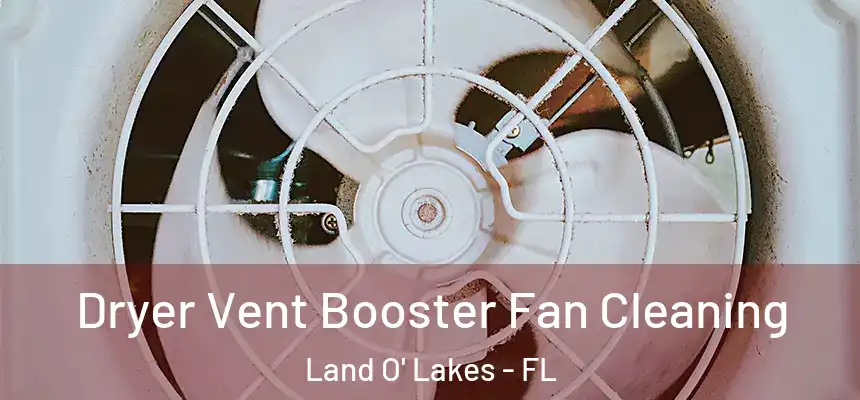  Dryer Vent Booster Fan Cleaning Land O' Lakes - FL