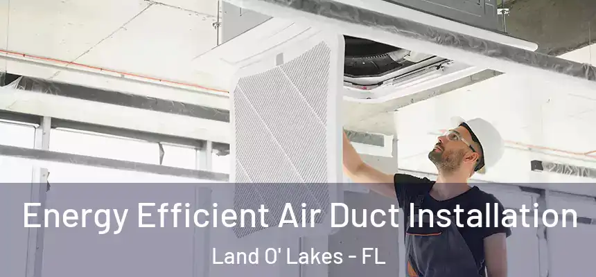 Energy Efficient Air Duct Installation Land O' Lakes - FL
