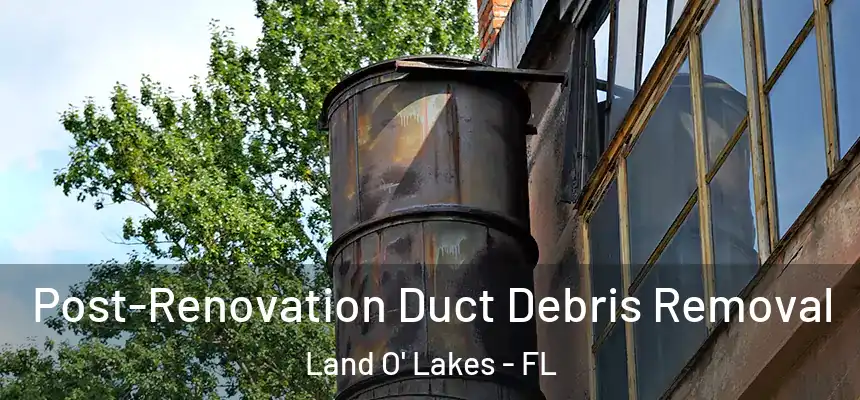 Post-Renovation Duct Debris Removal Land O' Lakes - FL