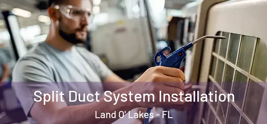 Split Duct System Installation Land O' Lakes - FL